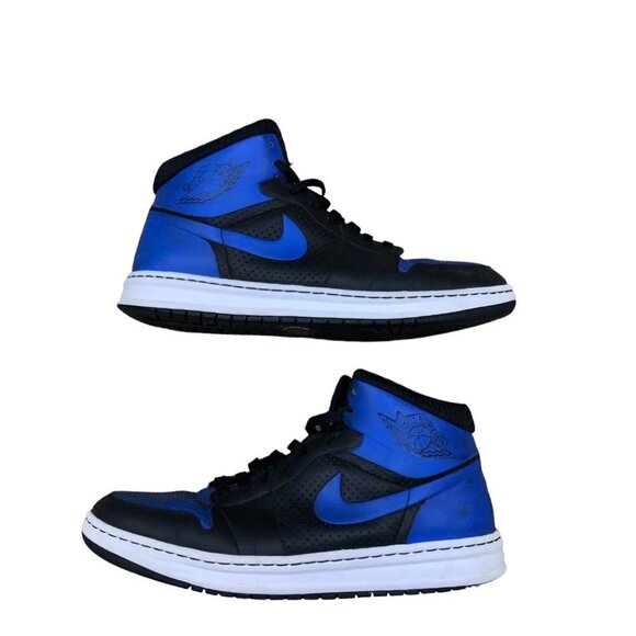 RARE 2010 Nike Air Jordan 1 Alpha 1 'Varsity Royal' Size 10.5 - Picture 3 of 16